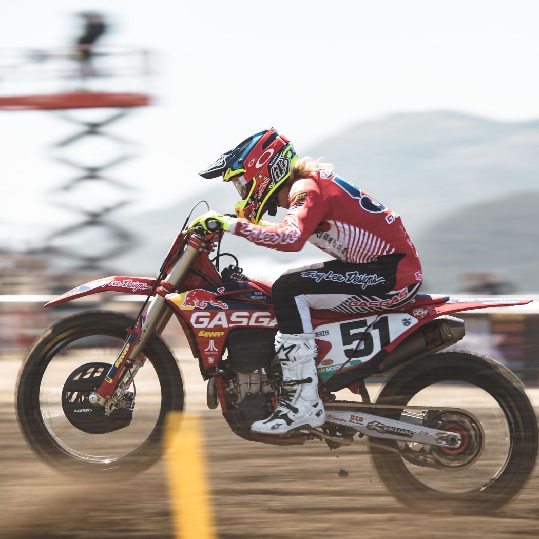 TROY LEE DESIGNS/RED BULL/GASGAS FACTORY RACING DELIVER STRONG